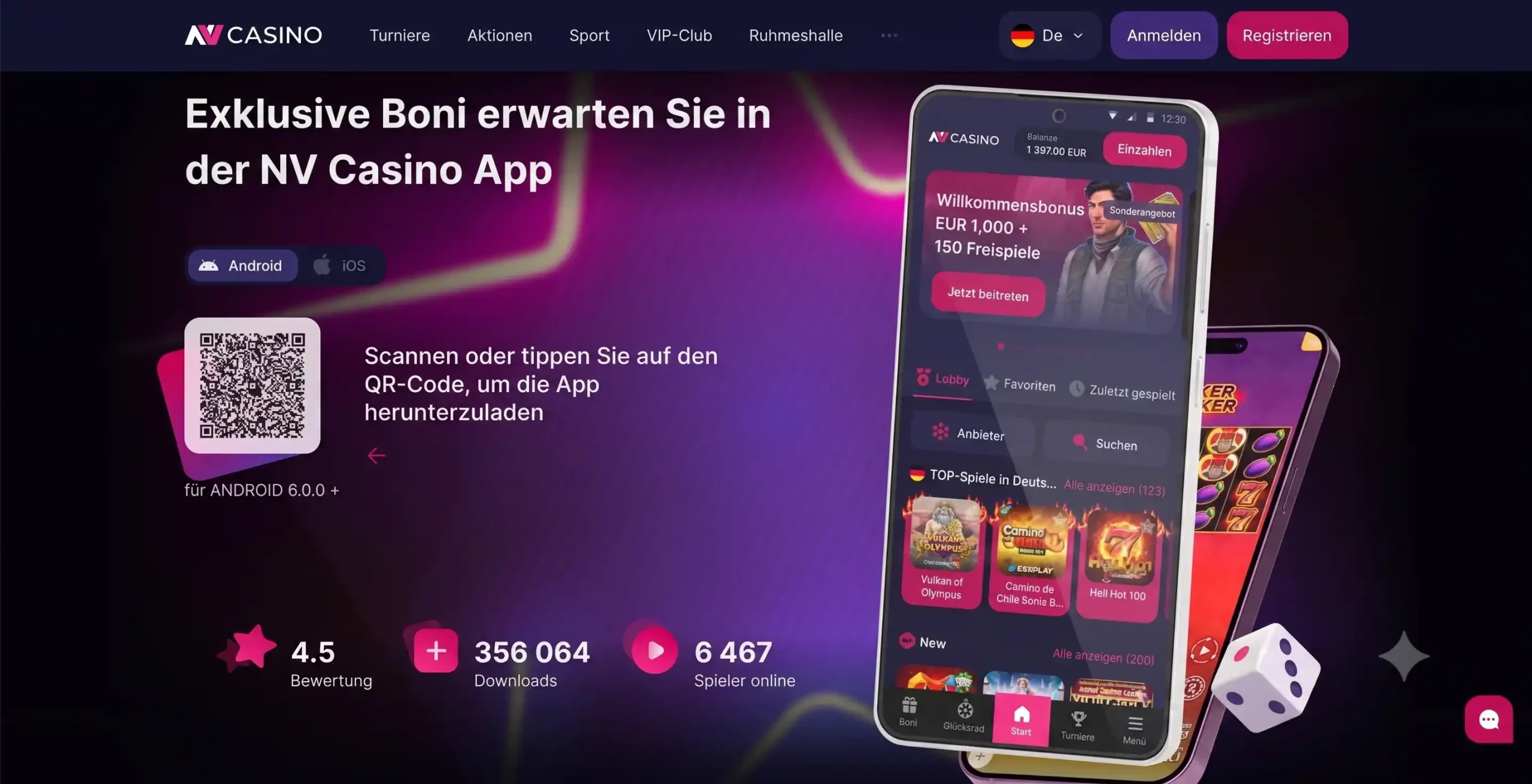 NV Casino játéklobbi és szolgáltatók áttekintése